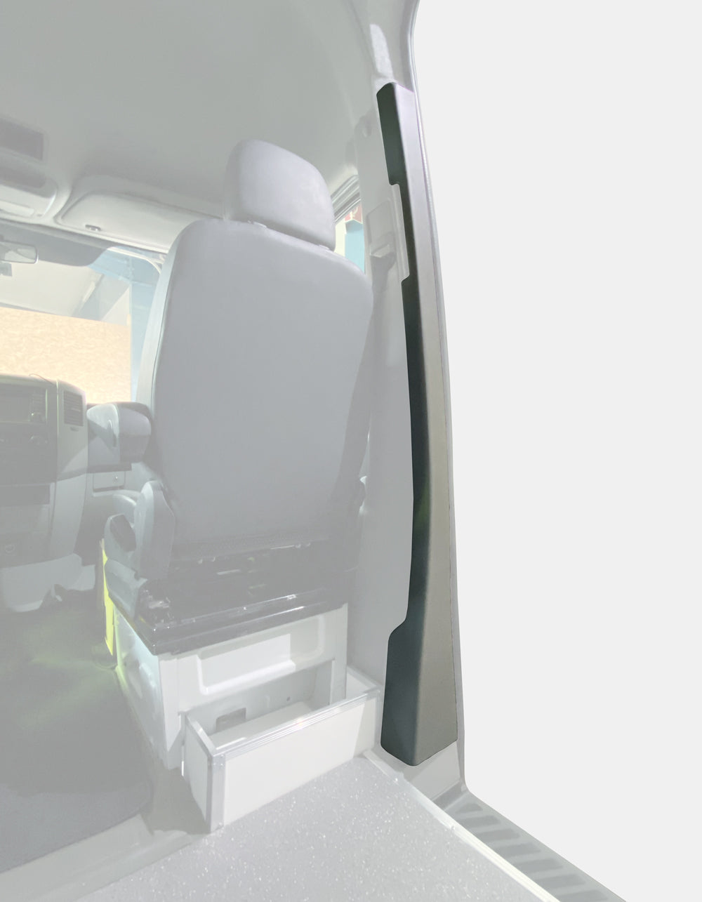 Interieurafwerking, B-stijl, rechts, geschikt voor Mercedes Benz Sprinter 906 + 907
