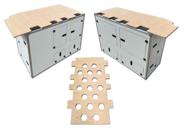 Camper Bed & Opbergmodule – VW Crafter / MAN TGE