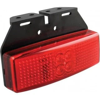 LED markeringslicht rood | 12-24v | 20cm. kabel | 1491RM