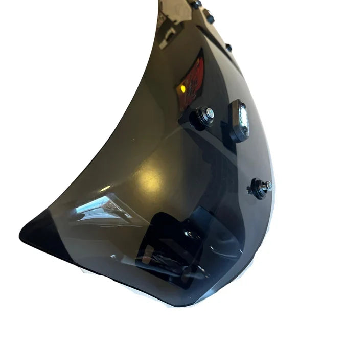 Zonneklep met witte LED-verlichting