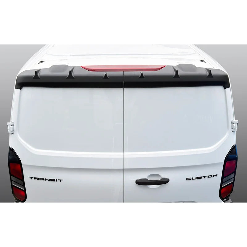 Dakspoiler passend voor Ford Transit Custom / Tourneo Custom (V710) 2023- (modellen met achterdeuren) - Zwart (ABS)