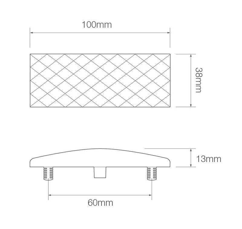 LED markeerlicht wit 12/24V 2-PIN