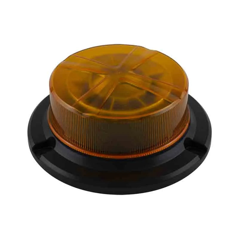 LED low base zwaailamp amber | 3-bouts montage | 12-24v | R65 | LPBR65A