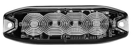 Ollson 4 LED platte LED flitser Amber