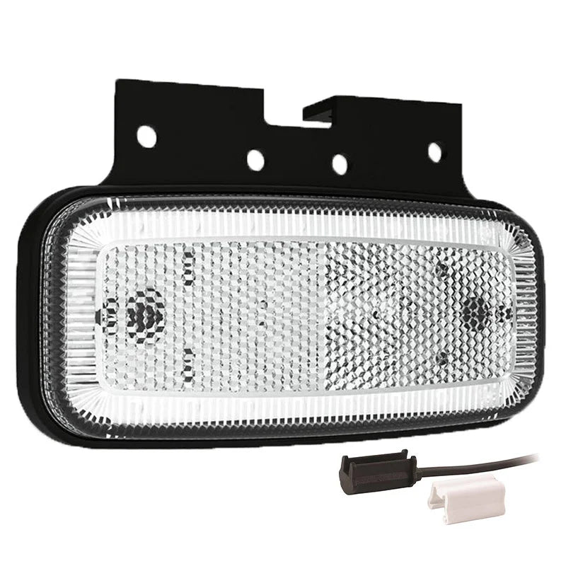 LED markeringslicht wit | 12-24v | 1,5mm². connector | MV-1270W