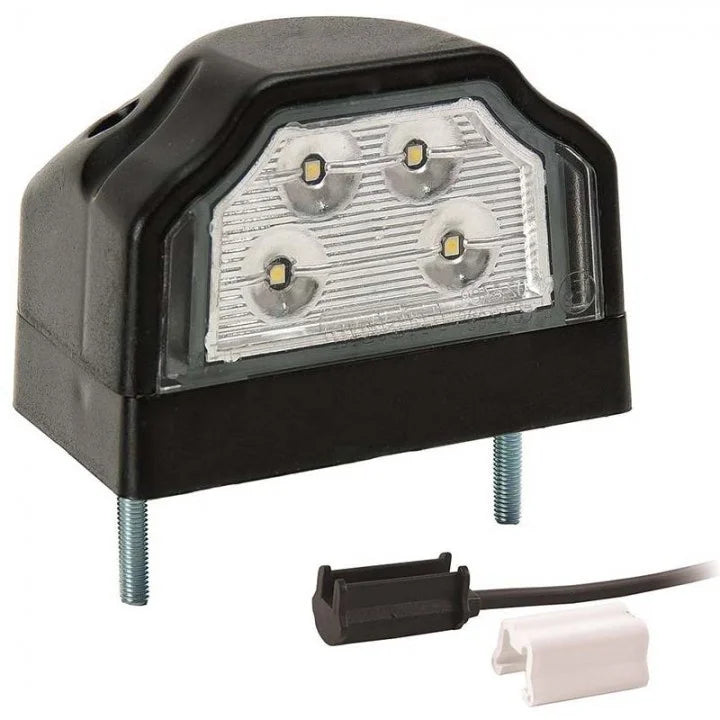 LED kentekenverlichting | 12-36v | met connector 1.5mm.2 | M10KV-120