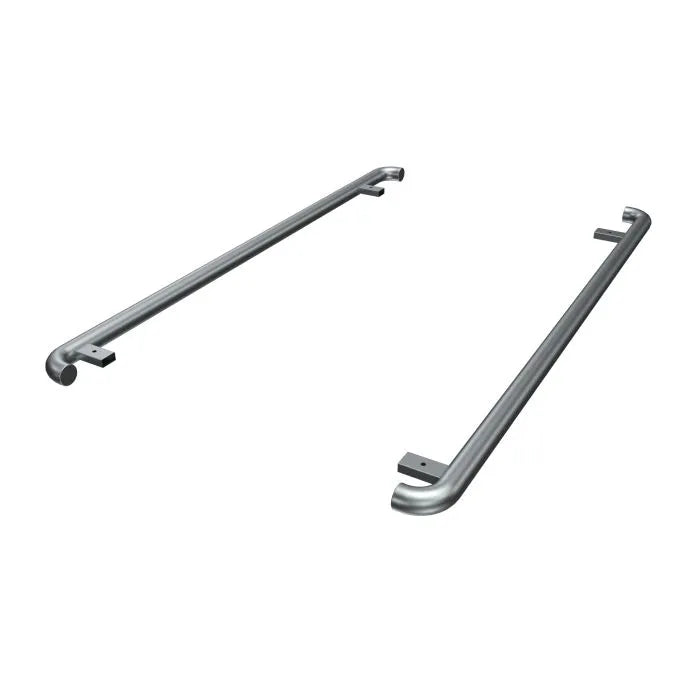 RVS Sidebars Volkswagen T6 Transporter 2015- - Strakkebus.nl