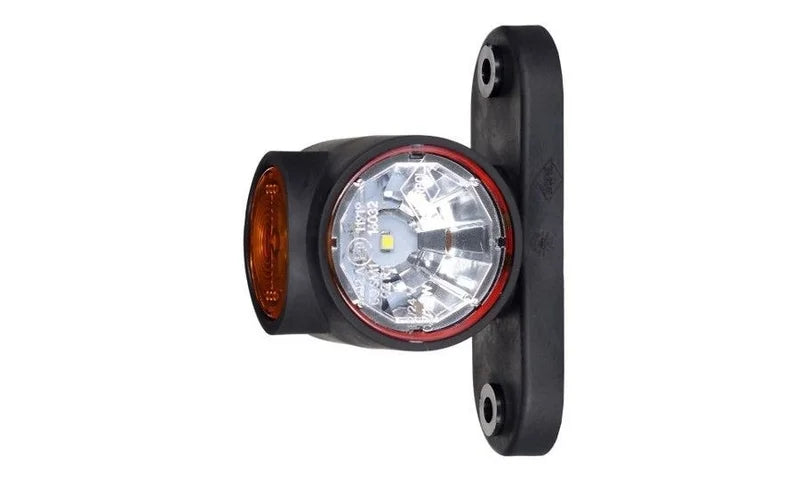 LED breedtelamp rood/wit/amber | 12-24v | 50cm. kabel | MB-4800RWA
