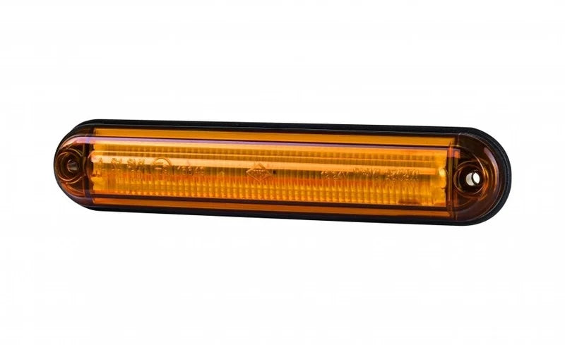 LED markeringslicht amber | 12-24v | 50cm. kabel | MV-2100A