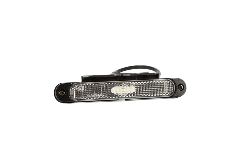 LED Slimline markeerlicht wit/beugel12-24v 50cm kabel | MV-6550W