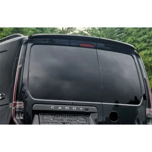 AutoStyle Dakspoiler passend voor Volkswagen Caddy V Box/MPV 2020- (met 2 achterdeuren) (ABS Glanzend zwart)