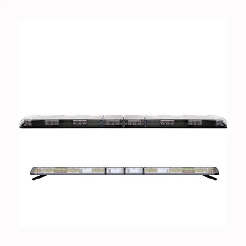 12+ Series LED R65 flitsbalk amber, heldere lens 1524mm/STI