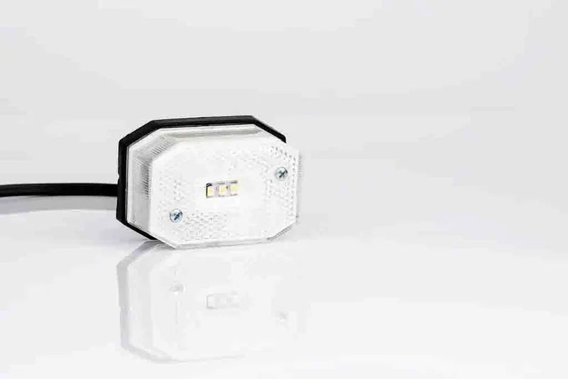 LED markeringslicht wit | 12-24v | 50cm. kabel | MV-2700W