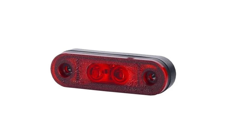 LED markeringslicht rood | 12-24v | 50cm. kabel | MV-5100R