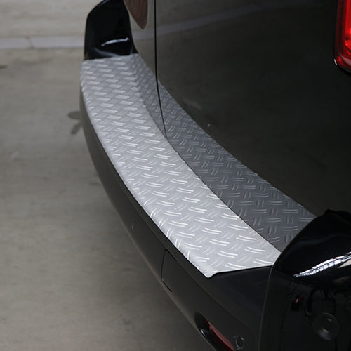 Renault Trafic bumper beschermer 2014 - 2022 alu zwart traanplaat