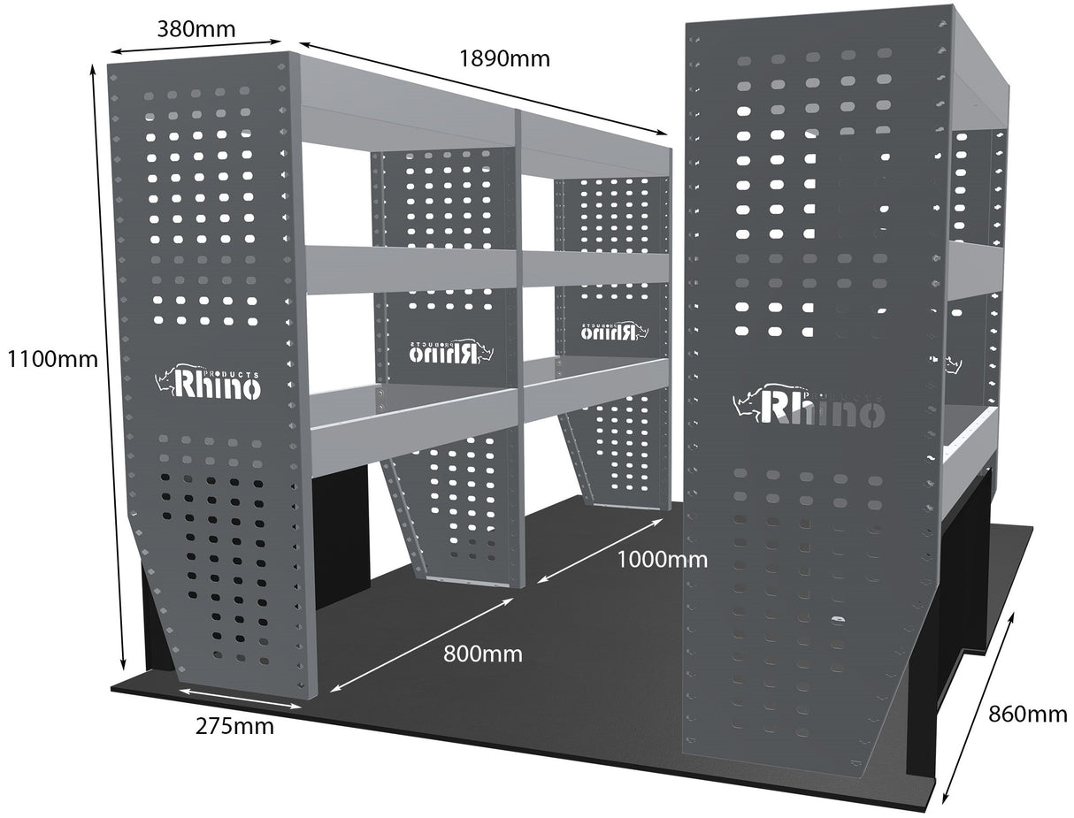 Stelling Opel Vivaro L2H1 2019+ - Rhino MR035