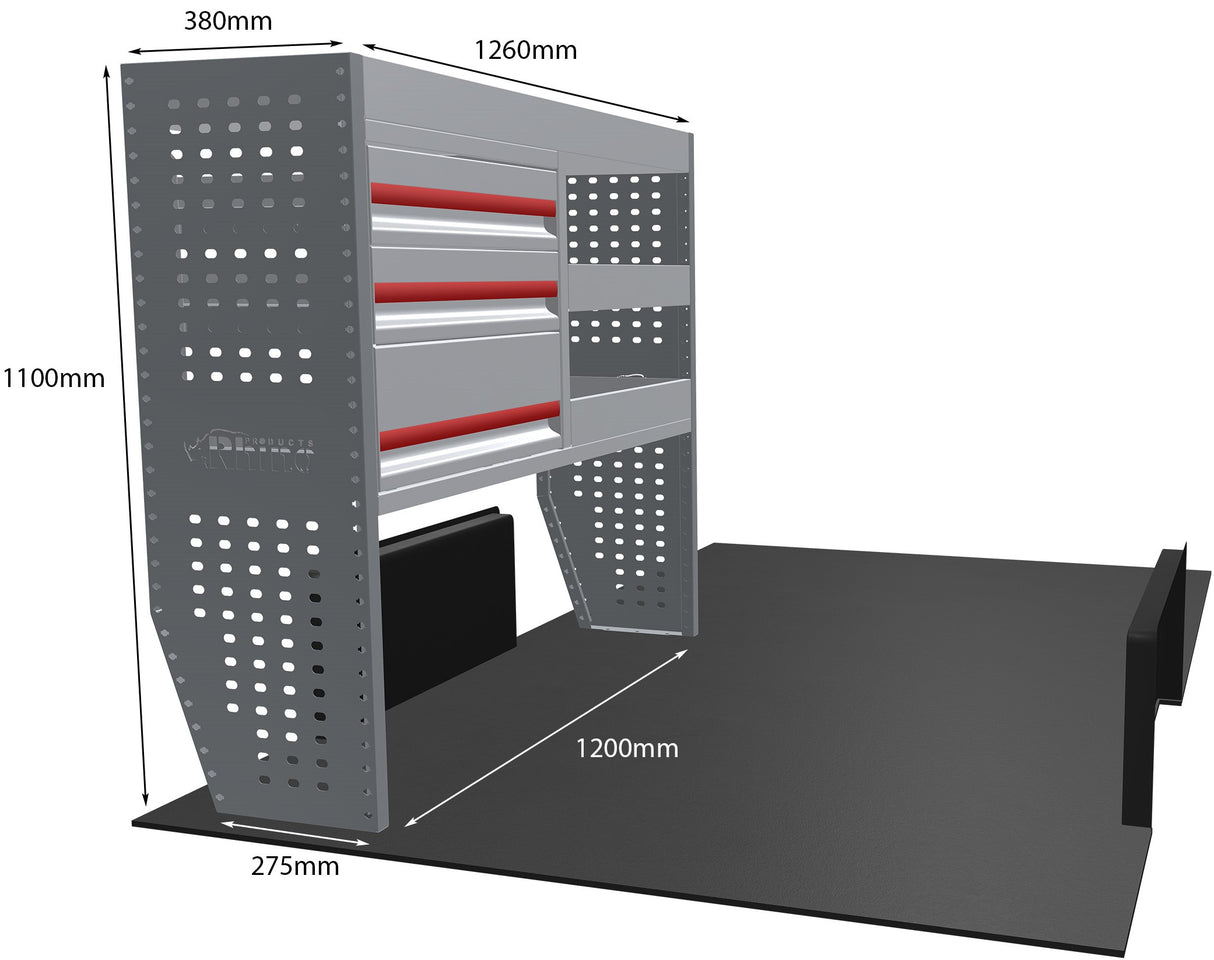 Stelling Opel Vivaro L3H1 2019+ - Rhino MR037-DS