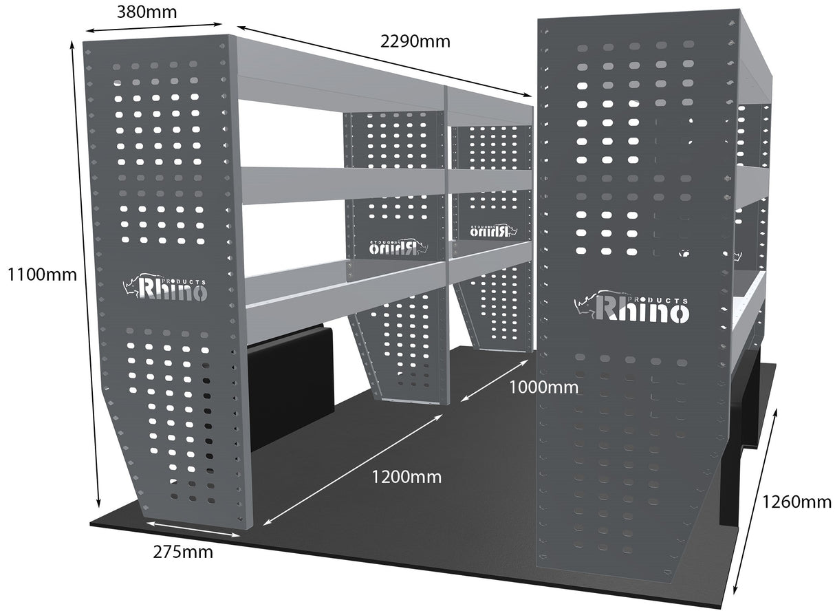 Stelling Peugeot Expert L3H1 2016+ - Rhino MR041