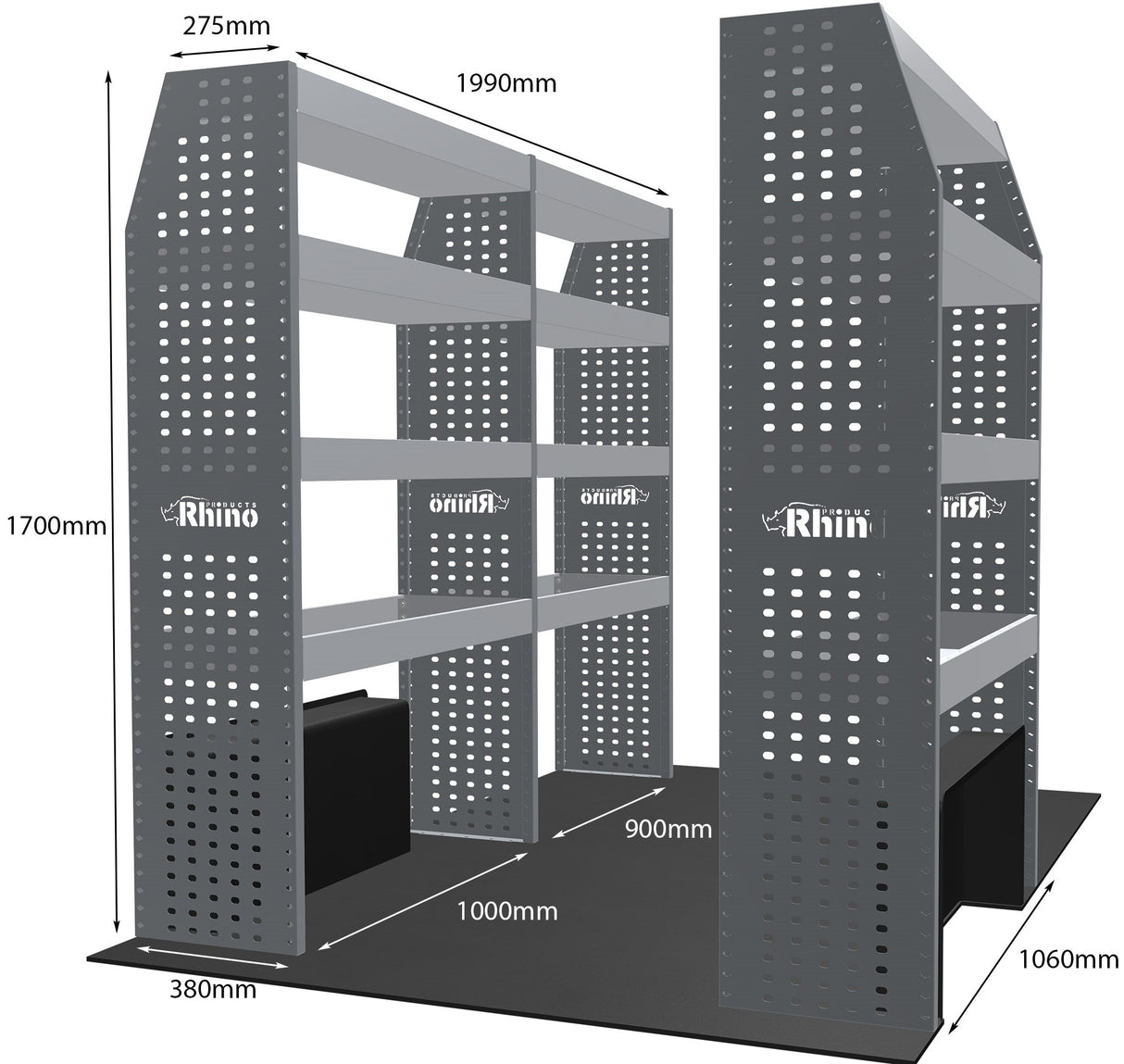 Stelling Renault Master L1H2 2010+ - Rhino MR065