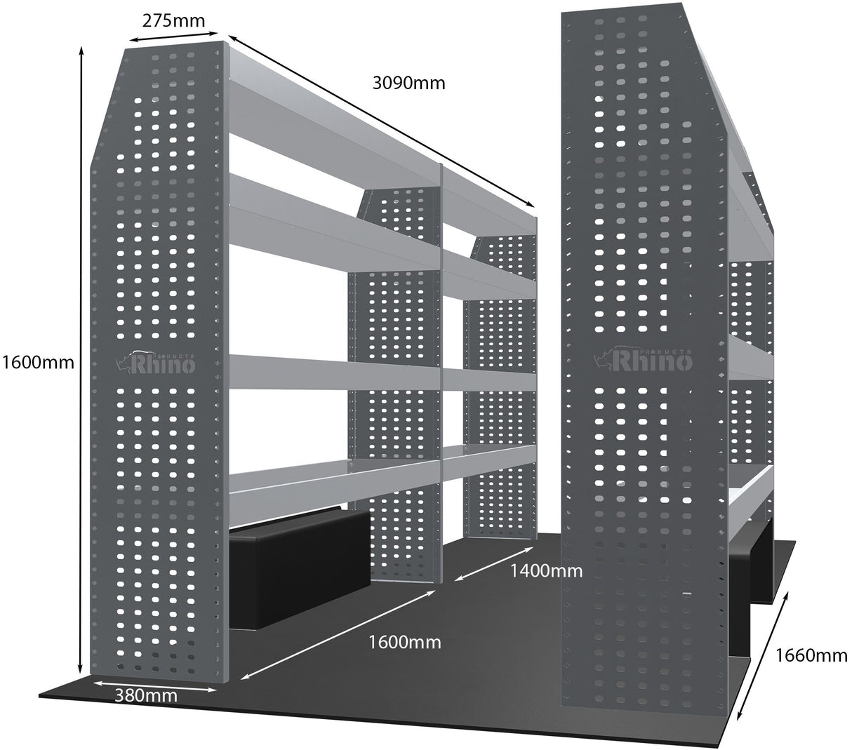 Stelling Renault Master L3H2-H3 2010+ - Rhino MR083