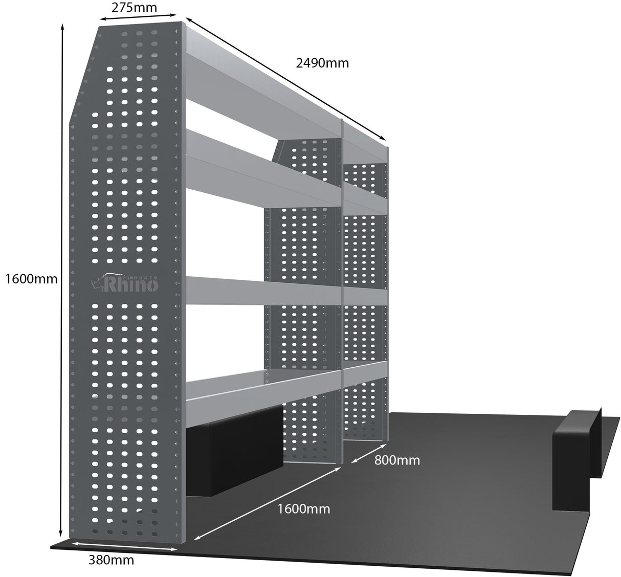 Stelling Renault Master L4H2-H3 2010+ - Rhino MR097