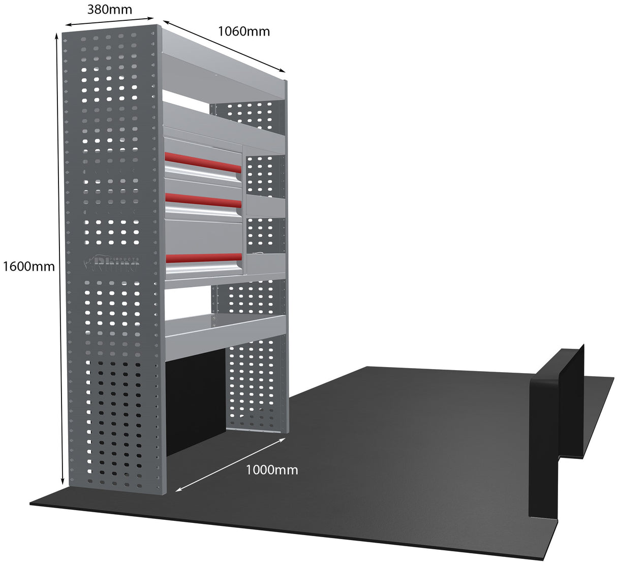 Stelling Peugeot Boxer L3H2 2006+ - Rhino MR269-DS