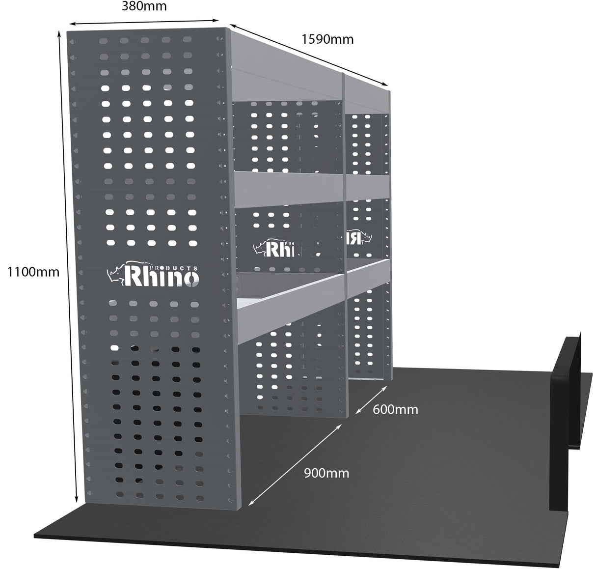 Stelling Toyota Proace City L2H1 2020+ - Rhino MR293