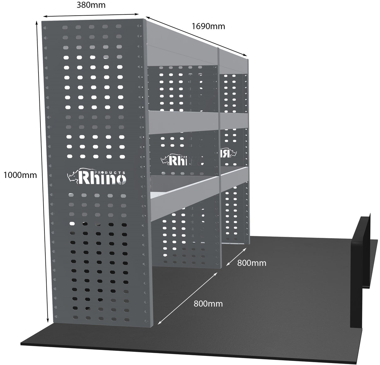 Stelling Renault Kangoo 3 L2H1 2021+ - Rhino MR313