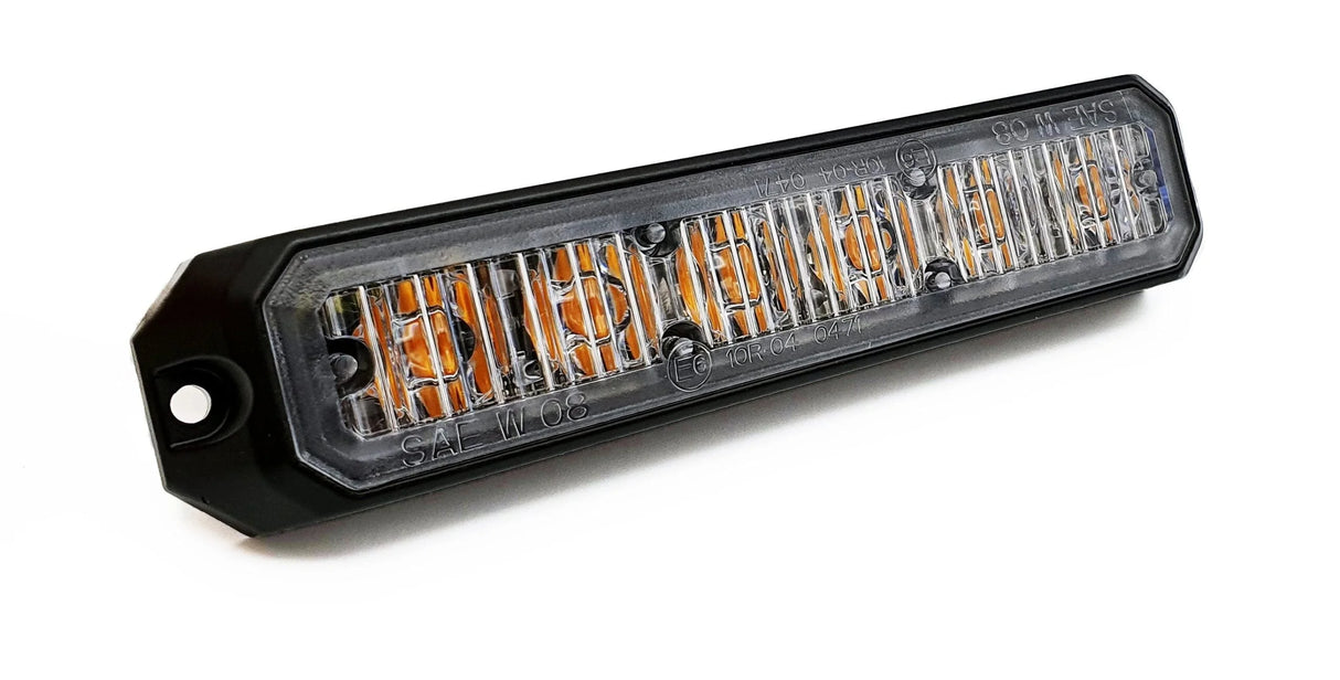 MS6-Mini-Stealth vlakke montage flitser-Amber