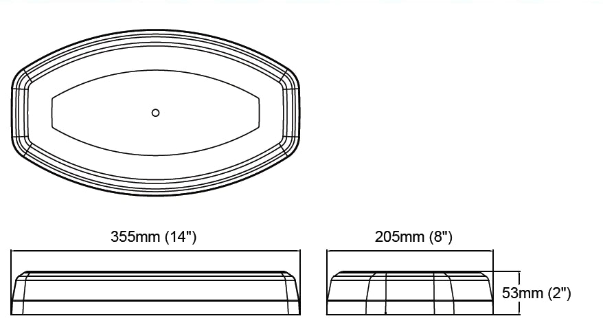 RWX MINI incl vaste montage- Amber