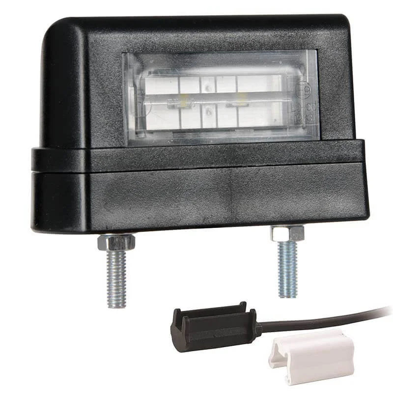 LED kentekenverlichting | 12-36v | met connector 1,5mm². | M10KV-320H