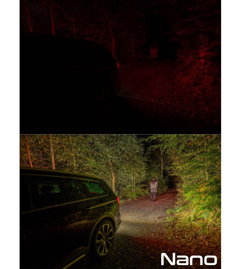 Achterlicht - Ledson - Nano - 3.4" - 8.6cm - Helder - Achteruit - Werk - 12V-36V