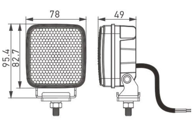 Little Monkey 2000 lumen square