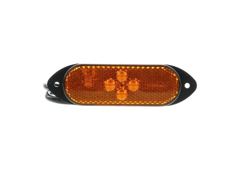LED markeringslicht amber | ADR | 24v | 150cm. kabel | 1,5mm². superseal connector | 104100
