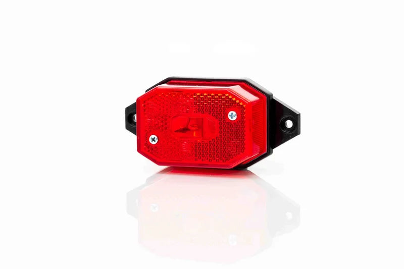 LED markeringslicht rood | 12-24v | 50cm. kabel | MV-2720R