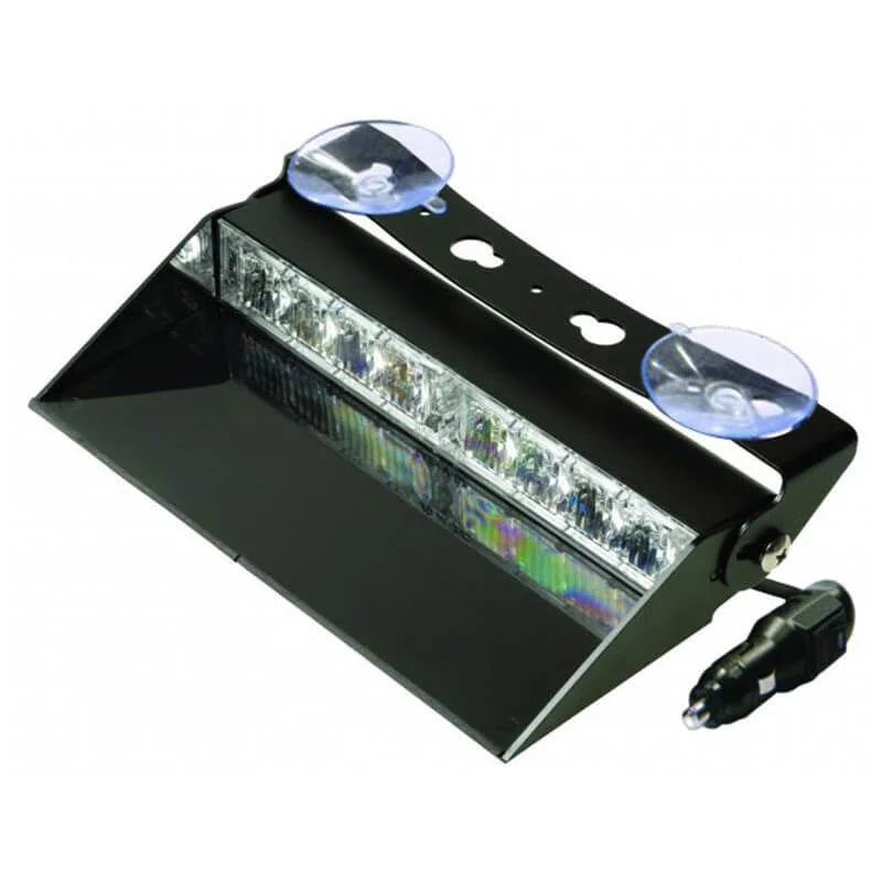 LED dashboard flitser 8 LED's | amber | 10-30v | LED8DDVA