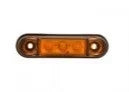 LED markeringslicht amber met beugel | 12-24v | 50cm. kabel | MV-4300A