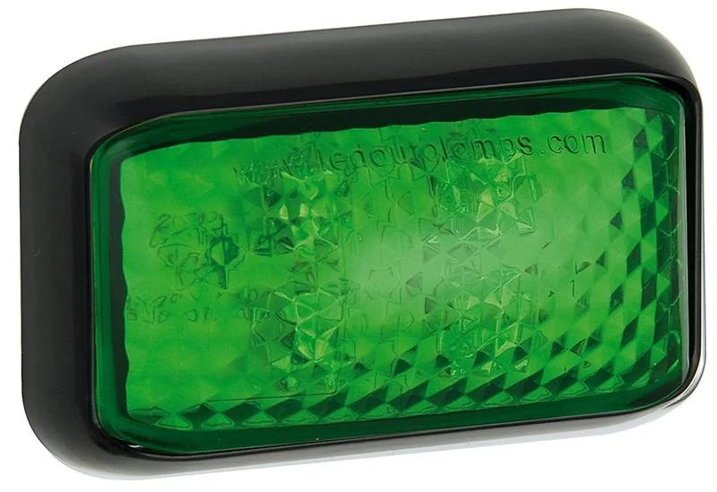 LED decoratielicht | groen | 12-24v | 40cm. kabel | 35GME