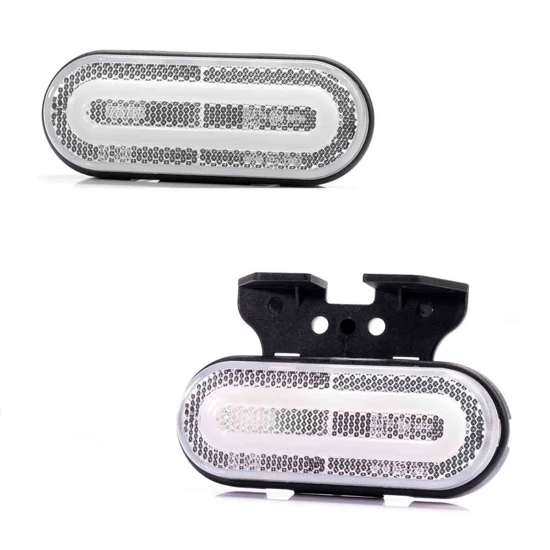 LED markeringslicht wit | 12-24v | 50cm. kabel | MV-2770W