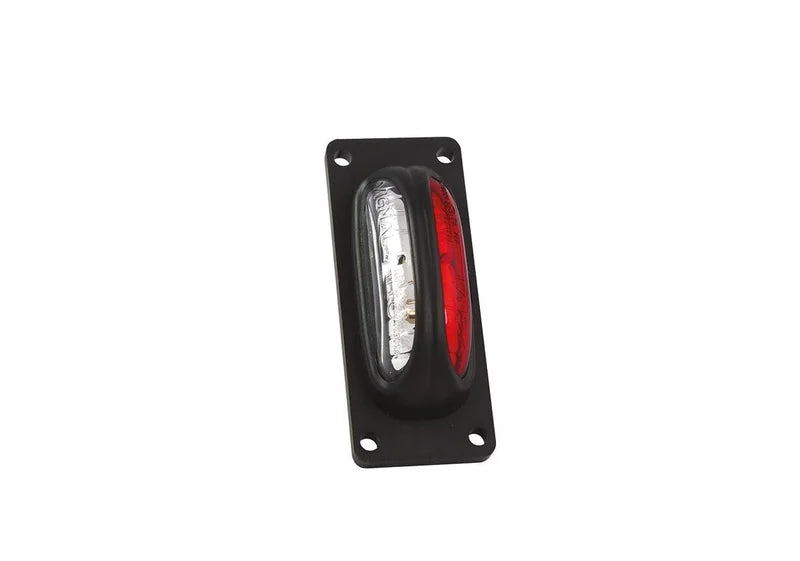 LED Breedtelamp rood/wit 12/24v 150cm kabel | 112710