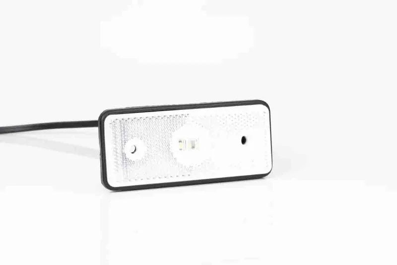 LED markeringslicht wit | 12-24v | 50cm. kabel met 0,75mm². connector | MV-5610W