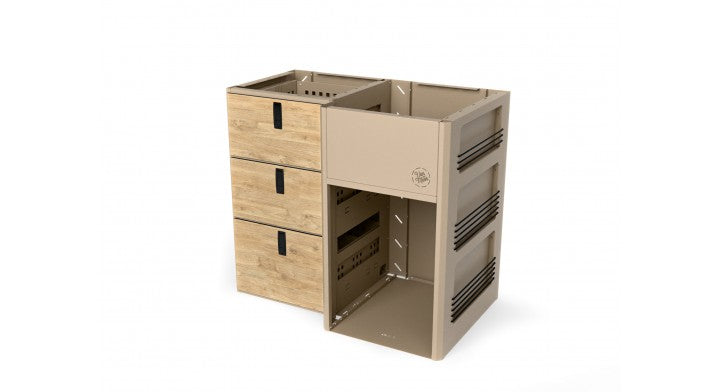 Moon Kitchen Solid Model 32 RAL 1019 detail