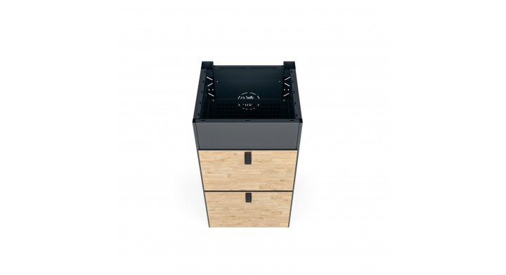 Moon Kitchen Solid Model 61 RAL 7021 detail