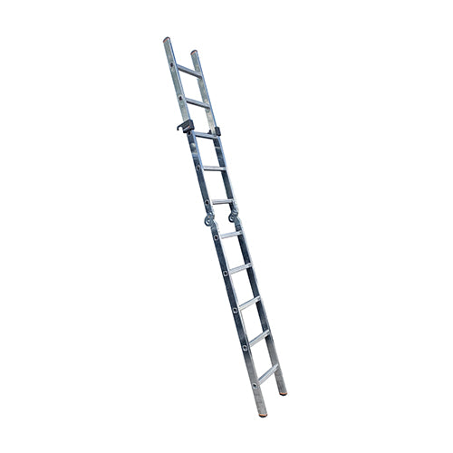 Vouwtrap aluminium universeel 2-delig
