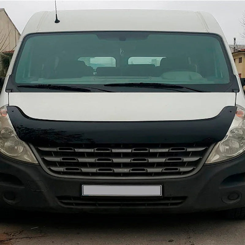 Oneway Motorkapbeschermer (steenslagcover) passend voor Renault Master 3e Gen. 2010-2014 - Glanzend zwart