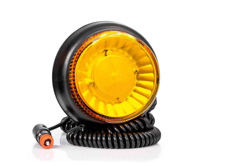 R65 LED zwaailamp, double flash, Magneet, 12/24V 3m kabel
 | S10ZL413