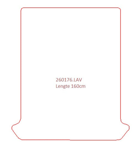 Laadruimtemat Fiat Doblo 2001-2010
