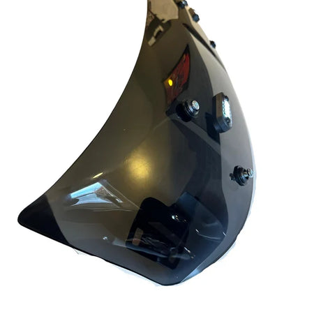 Zonneklep met witte LED-verlichting