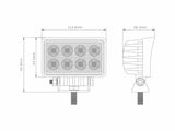 LED Werklamp 24 watt OLSSON Heavy Duty