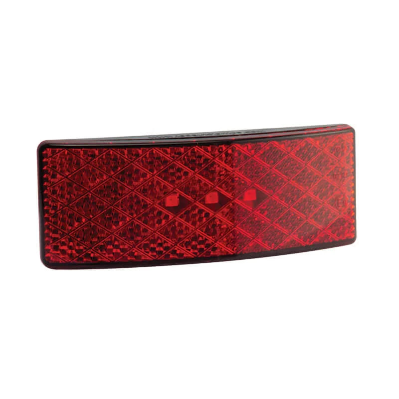 LED markeringslicht rood | 12-24v | 35cm. kabel (smoke) | EU38BRM